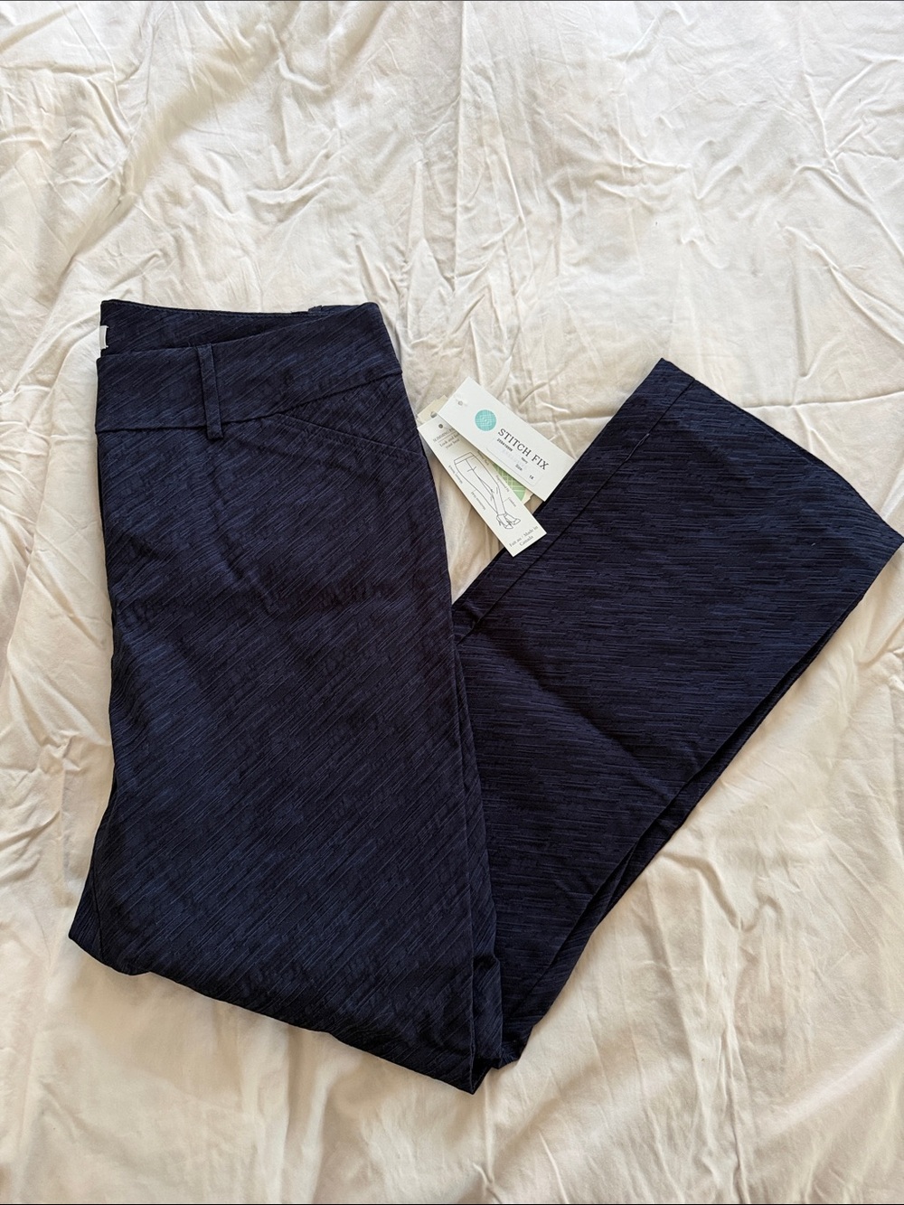 Margaret M Dark Navy Straight-Leg Jeans